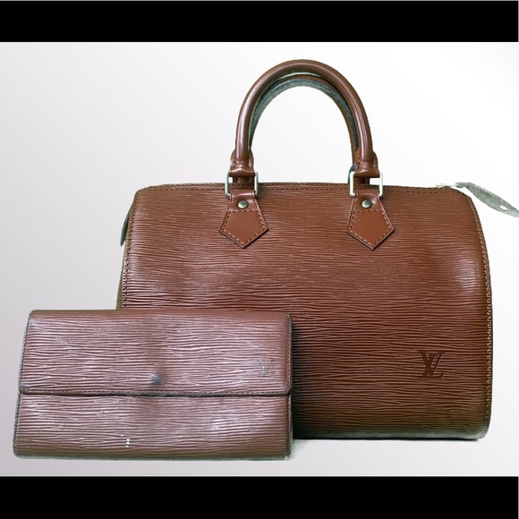 Louis Vuitton Handbags - **SOLD**Louis Vuitton Epi Speedy 25 Set